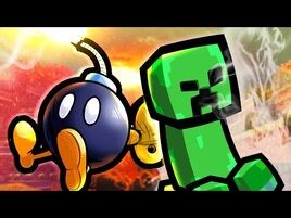 Creeper vs Bob-omb (Minecraft vs Super Mario) - RAP BATTLE! - ft. Dan Bull