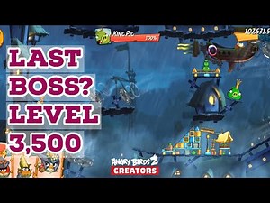 Last Level in Angry Birds 2?! Saga Map Boss Level 3500