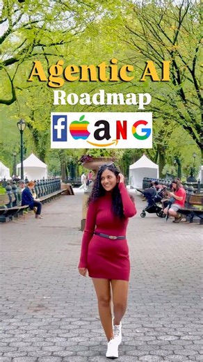 Devshree Bharatia on Instagram: "FAANG Agentic AI Roadmap for Beginners ❤️ With AI evolving so rapidly, keeping up with new trends and resources can feel overwhelming. I’ve put together a detailed BEGINNER-friendly roadmap to help you understand Agentic AI, with all GITHUB RESOURCES ! 📌Just drop a Comment on this reel to get the complete roadmap. [FAANG, Software Engineer, Software Developer, Women in Tech, Interview Preparation, Hiring, Agentic AI, AI Tools, Coders, Coder] #interviewprep #inte