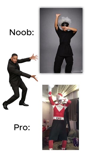 Power Ranger new dance moves 🤣 #anime #dance #jujutsukaisen #gojo #editanime