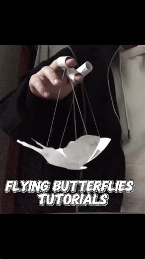DIY Tutorial: How to Make Flying Butterflies