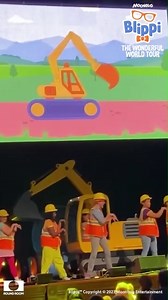 1.5K views · 11 reactions | Get ready to wiggle, jump, and groove at Blippi's show!  We love to dance to Blippi's catchy music! What's your favorite Blippi song to dance to? Let us know in the comments below! A big shoutout to Neyve Purves Mckail and their little one for joining us on this dancing adventure!  #Blippi #BlippiOnTour #learn #dance #BlippiTheWonderfulWorldTour | Blippi On Tour | Facebook