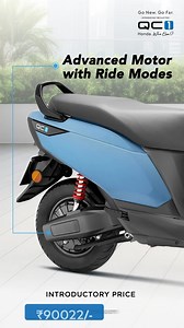 26K views · 288 reactions | The Honda QC1 features two advanced riding modes – Standard and Economy mode that seamlessly adapt to your riding style, ensuring a ride that’s smooth and sophisticated. #Honda #Honda2Wheelers #ThePowerOfDreams #QC1 #EV #GoNewGoFar | Honda 2 Wheelers India | Facebook