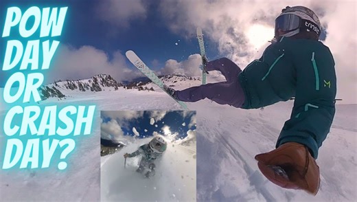 Whistler powder runs or hard crashes