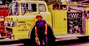 German Township Volunteer Fire Department honors 60-Year firefighter