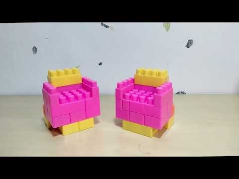 Cara Membuat Sofa Bed Mini Dari Blok LEGO dalam 3 Menit | DIY