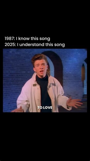 Vocalist Hub on Instagram: "Never Gonna Give You Up, released in 1987 as the lead single from Rick Astley’s debut album Whenever You Need Somebody, is a vibrant 80s pop anthem crafted by the hitmaking trio Stock Aitken Waterman, built on shimmering synths, punchy drum machines, and Astley’s deep, velvety vocals that instantly set him apart in the late-’80s music scene. The song dominated charts worldwide, reaching No. 1 in 25 countries—and became a defining classic of the decade’s polished Hi-NR