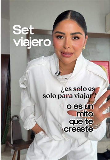 Set viajero: 5 maneras de usar un travel set fuera de viaje