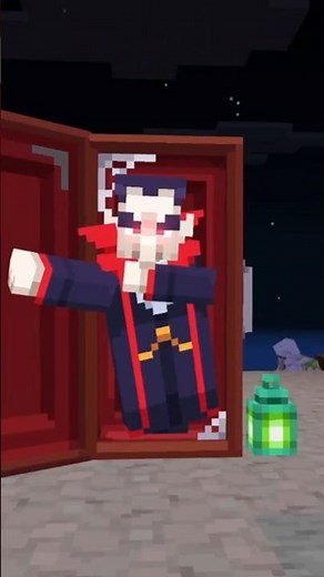 Minecraft VAMPIRE LORD with Actions & Stuff #minecraft #shorts
