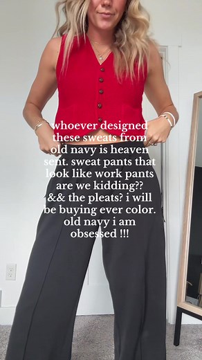 old navy “sweats” for the win !!!