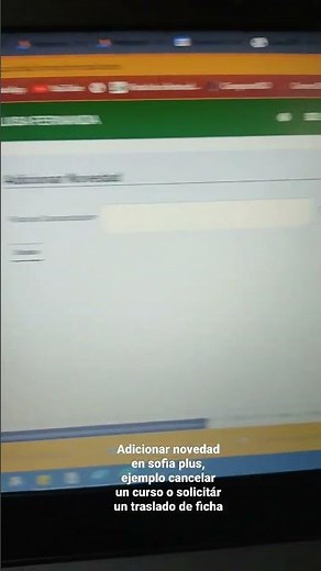 Como registrar una novedad en Sofía plus: Retirarme de un curso🤔 o trasladarme de una ficha.👌