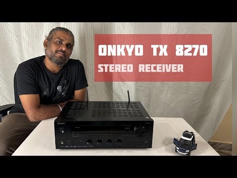 Onkyo TX-8270 Stereo Network Receiver for Sale - Hi Res DAC - wifi/bluetooth streaming-sub preout