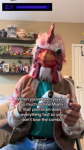 #funny #hotlinemiami #cosplay #fyp #viral | hotline miami