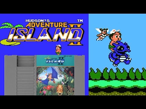 Adventure Island II (Hudson Soft, 1991) - NES Gameplay HD