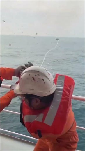 Line thrower testing almost ended in a disaster