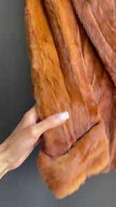 Unique 1960s Vintage Mink Fur Jacket / Warm Brown Real Fur Coat / Cropped Style / Fits XS-S / Elegant Retro Outerwear - Etsy