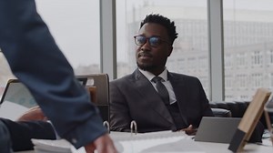 Client at the lawyer's office | Free Stock Video Footage