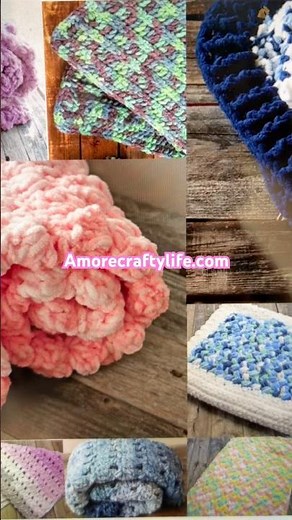 25 Bernat Baby Blanket Yarn Ombré Crochet Patterns Chunky #crochet #crochetpatterns