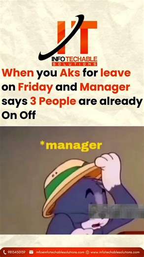 When Your Friday Leave Gets Instantly Rejected 😩 #relatable #shorts #officememes #weekendgoals