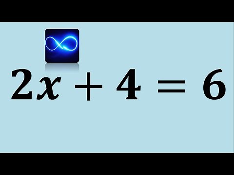 4. Simple equations, how to clear x in the correct order.