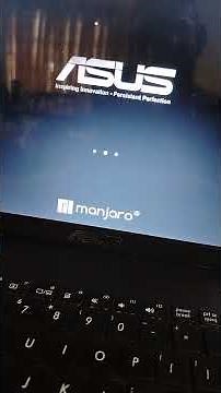 booting up with Manjaro Linux operating systems