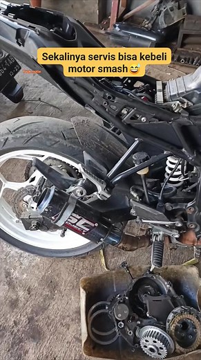 Servis ninja mono #reels #tutorial #jangkauanluas | Youk Motor