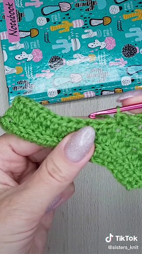 crochet with me на TikTok
