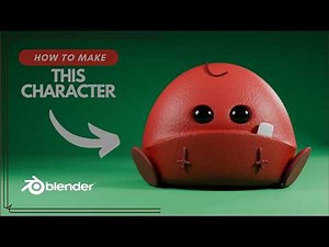 Creating a Cute Baby Monster in Blender 4 - Tutorial for Beginners