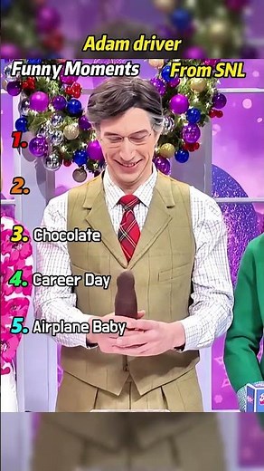 Adam driver Funny moments from SNL. #youtube #funny #youtubeshorts #snl