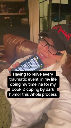 Reliving Traumatic Events in My Life Timeline: Coping with Dark Humor