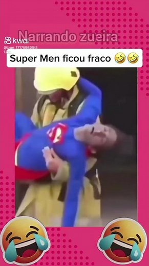 super Men ficou fraco 😂