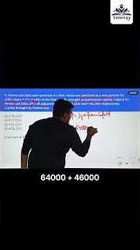 New Partner Admission Trick 🔥 | Proportionate Capital Method | Class 12 Accounts MCQ Explained