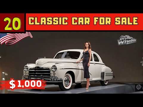 20 Cheap Classic Cars For Sale by Owner today