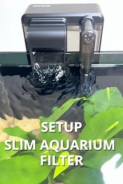 How to Setup NICREW Slim Aquarium Power Filter