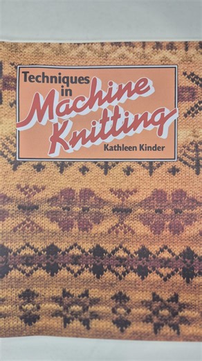 Techniques on Machine Knitting by Kathleen Kinder - Etsy