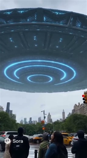 👽 Aliens in New York?! A Massive UFO Appears Over Central Park! 😱🛸