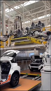 39K views · 359 reactions | Cure the beauty of mechanical technology # Car seat installation #ABB, robot installation car seat # Beauty of industrial automation design @ABB robot | Tom Huang Autorobo | Facebook