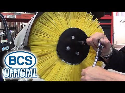 Wafer Replacement Procedure on Power Sweepers attachments for BCS Two-Wheel Tractors