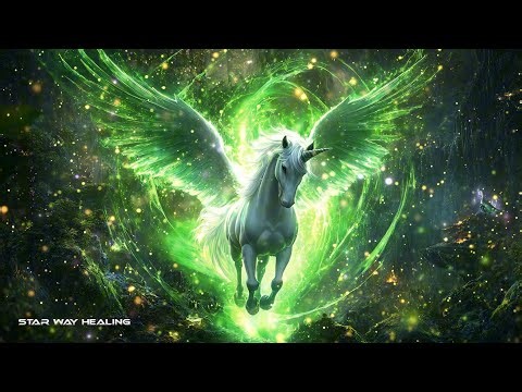 888Hz 🍃 Green Unicorn • Blessings • Miracles • Harmony • Well-Being • Relaxing Music