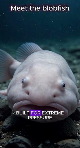 Blobfish — The Fish That Looks Different Under Pressure