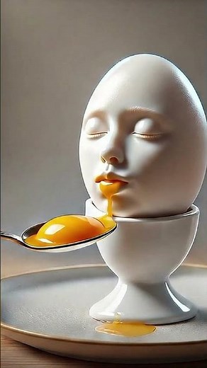 When Breakfast Bites Back – ASMR Style 🍳🧀