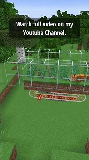 Minecraft: How to Build Sweet Berry Farm - Easy and Simple TUTORIAL #minecraft #shorts