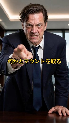 【心理学】マウントを取る人の哀れな正体。