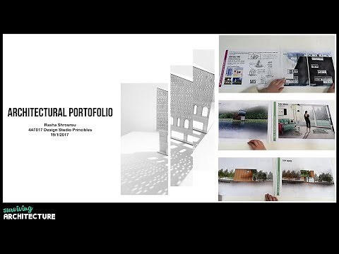 My Architectural Portfolio | 1st Semester Architecture