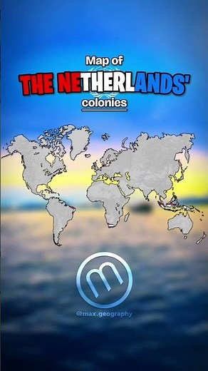 Map of ___'s colonies #world #geography #map