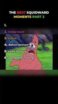 Best Squidward Moments Part 2 #shorts #spongebob