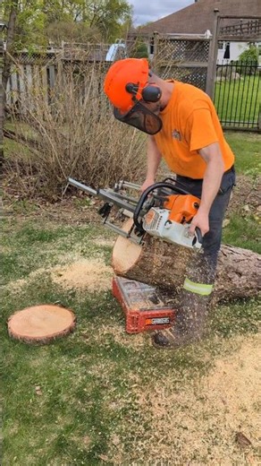 milling 2" spruce rounds for end tables