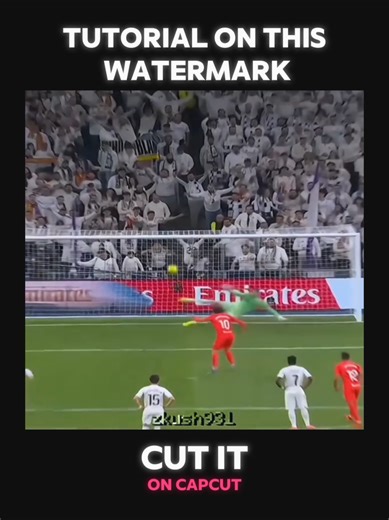 Cómo Crear una Marca de Agua de Fútbol en CapCut