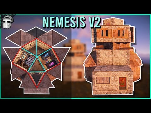 Nemesis V2│Simple & Strong SOLO/DUO Base Design - RUST