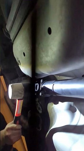 How to remove a STUCK drive shaft for a CAR! #automobile #cartips #howto